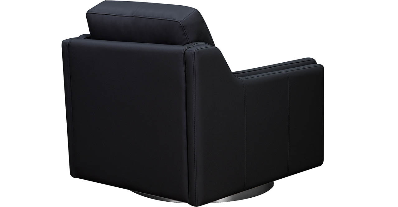 Bella Swivel Leather Chair