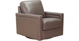 Alice Swivel Leather Chair