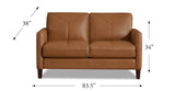 Yorkdale Leather Sofa Collection