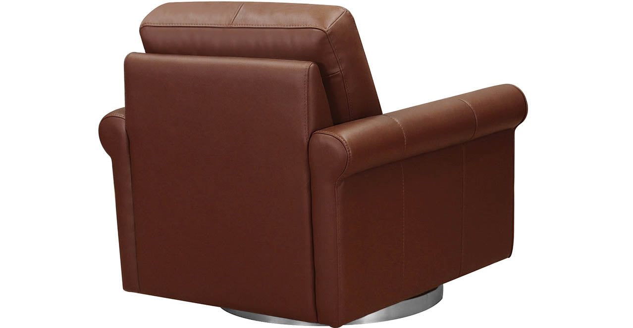 Laguna Swivel Leather Chair