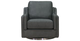 Bella Swivel Leather Chair