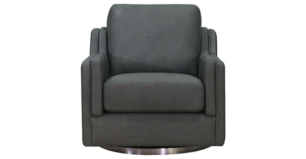 Bella Swivel Leather Chair