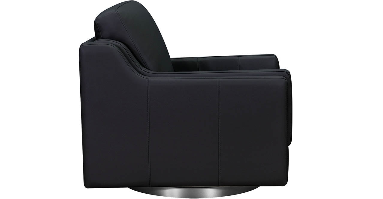 Bella Swivel Leather Chair