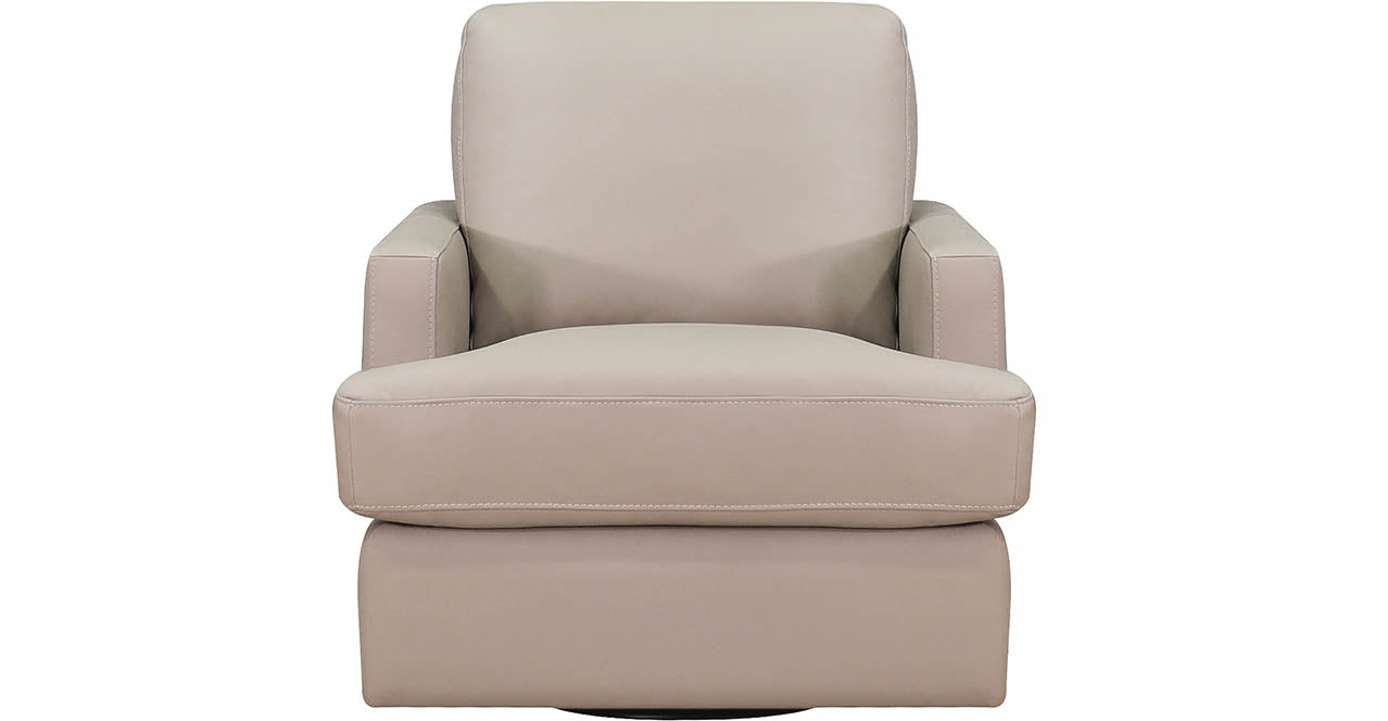 Georgia Swivel Leather Chair