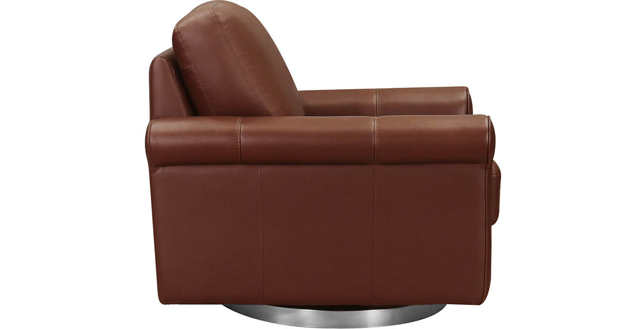Laguna Swivel Leather Chair