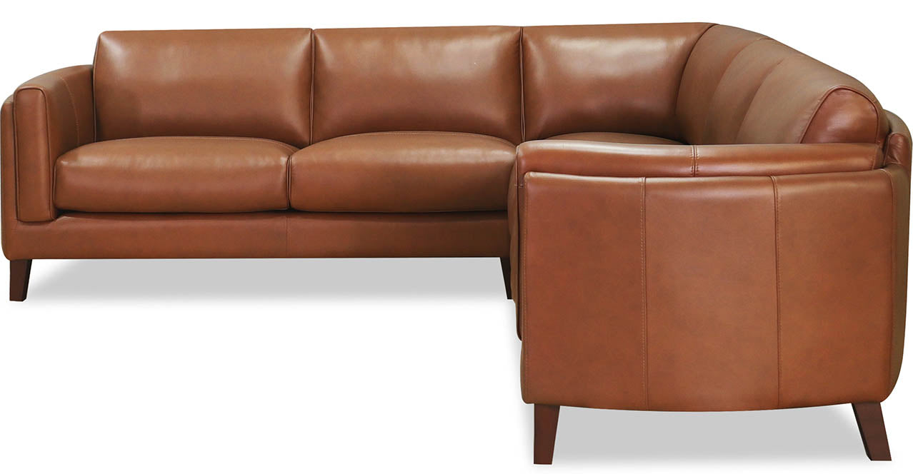 Maui Leather Sectional Collection