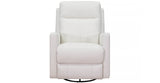 Vienna Power Headrest Swivel Glider Leather Recliner