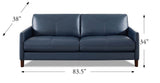 Yorkdale Leather Sofa Collection