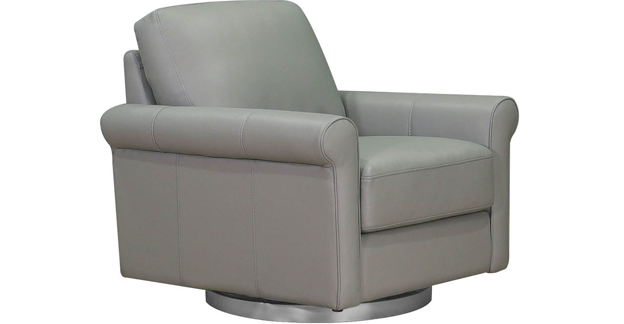 Laguna Swivel Leather Chair