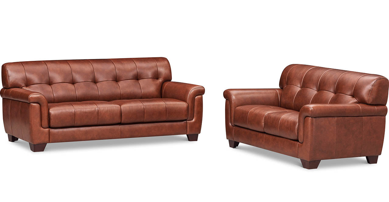 Marylynn Leather Sofa Collection