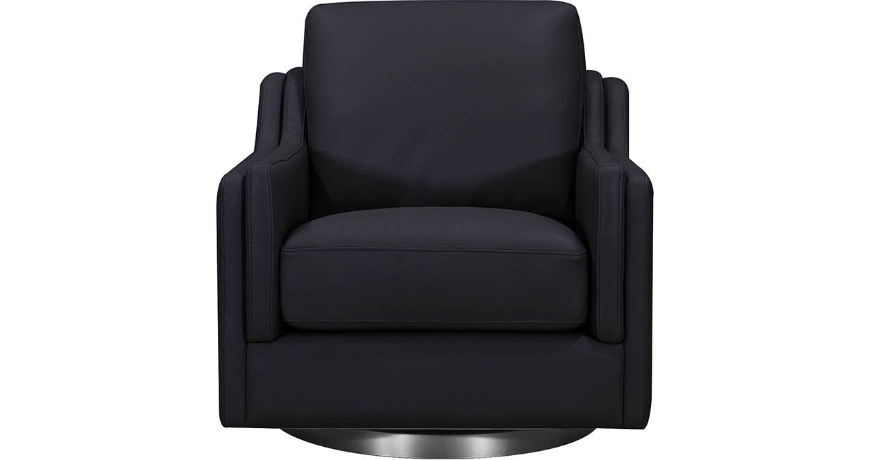 Bella Swivel Leather Chair
