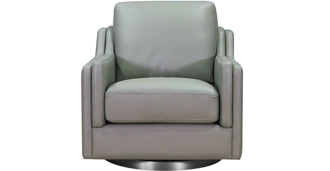 Bella Swivel Leather Chair