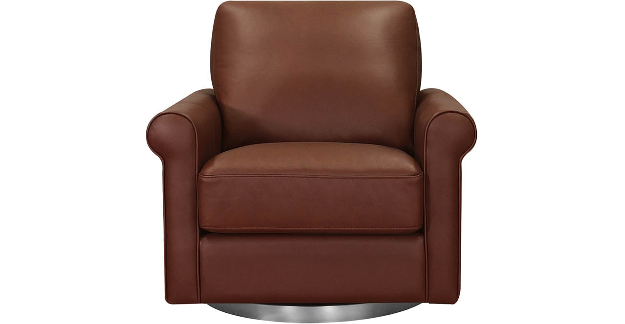 Laguna Swivel Leather Chair
