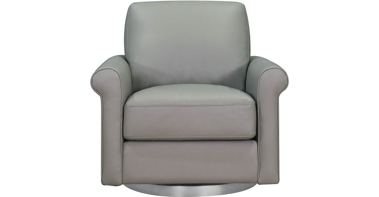 Laguna Swivel Leather Chair