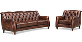 Hamptons Leather Sofa Collection
