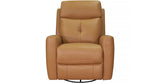 Sterling Manual Swivel Glider Leather Recliner