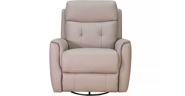 Torino Manual Swivel Glider Leather Recliner