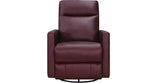 Ashby Power Headrest Swivel Glider Leather Recliner