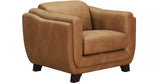 Omaha Waxy Pull-up Leather Sofa Collection, Furman Cinnamon