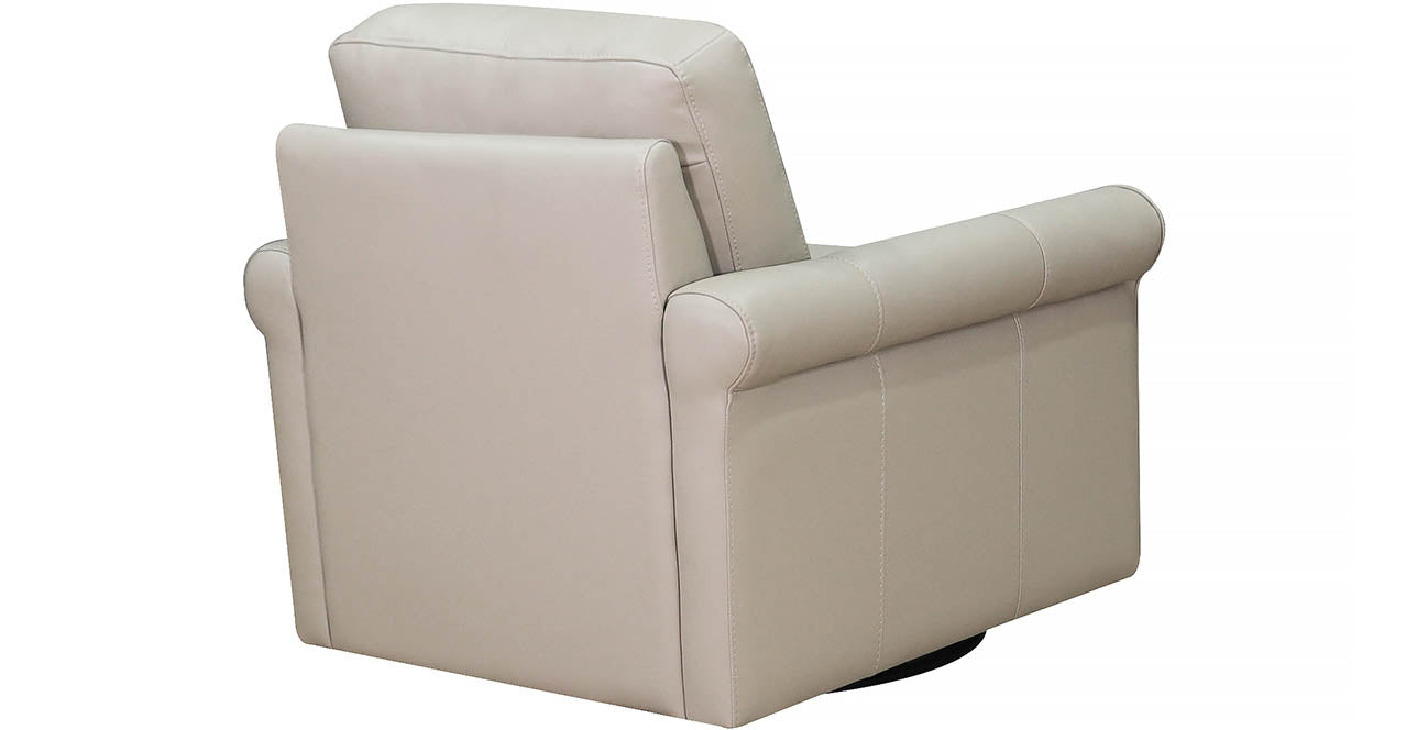 Brookfield Swivel Leather Chair