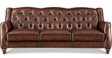 Hamptons Leather Sofa Collection