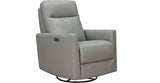 Ashby Power Headrest Swivel Glider Leather Recliner