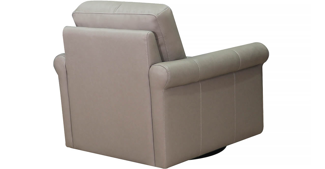 Brookfield Swivel Leather Chair