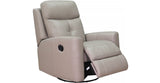 Sterling Manual Swivel Glider Leather Recliner