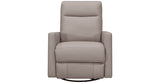 Ashby Manual Swivel Glider Leather Recliner