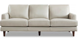 Cassia Leather Sofa Collection, Ice Gray