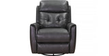 Torino Manual Swivel Glider Leather Recliner