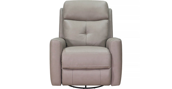 Sterling Manual Swivel Glider Leather Recliner