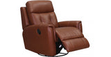 Torino Manual Swivel Glider Leather Recliner