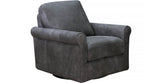 Brookfield Swivel Leather Chair