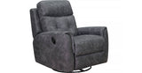 Torino Manual Swivel Glider Leather Recliner