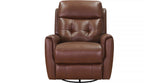 Torino Manual Swivel Glider Leather Recliner