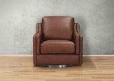 Bella Swivel Leather Chair