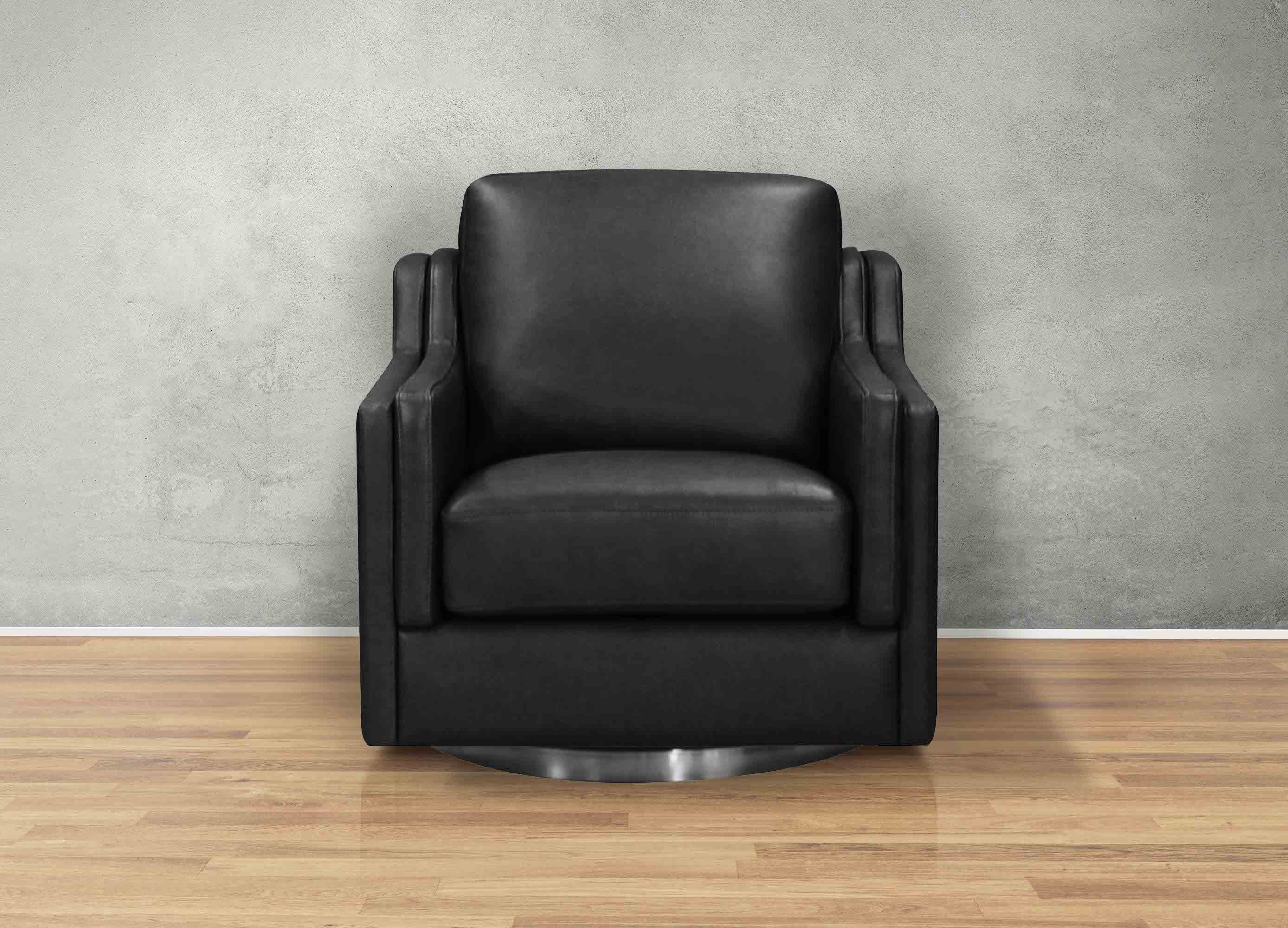 Bella Swivel Leather Chair