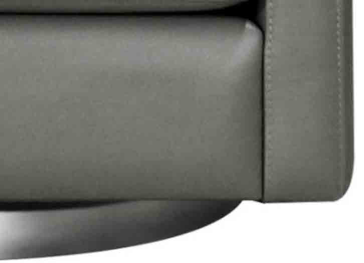 Ashby Swivel Leather Chair