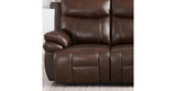 Springdale Power Headrest Zero Gravity Reclining Sofa, Chestnut Brown