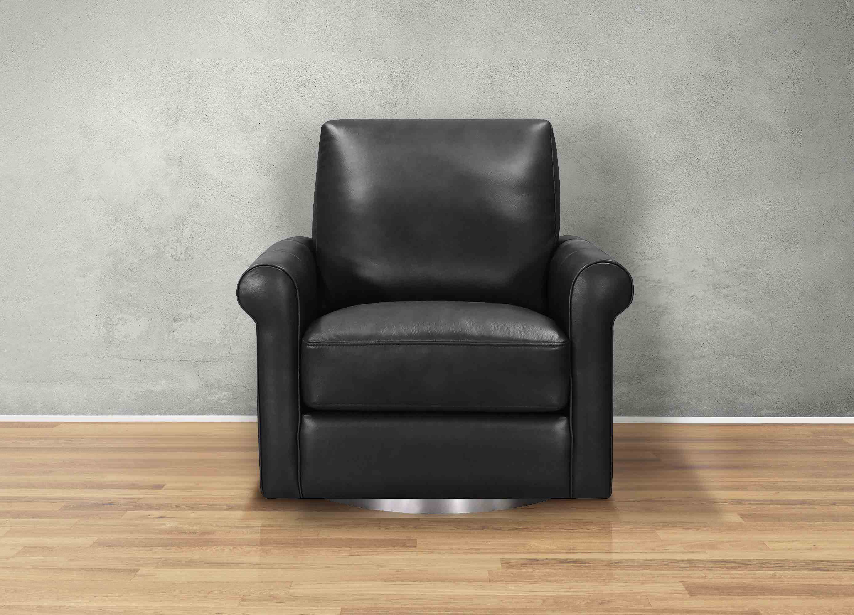 Laguna Swivel Leather Chair