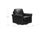 Laguna Swivel Leather Chair