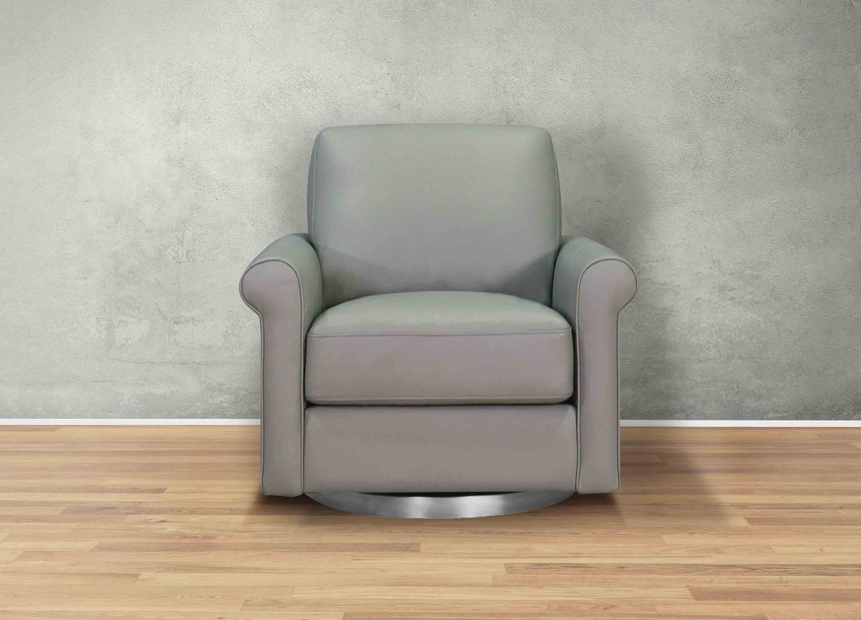 Laguna Swivel Leather Chair