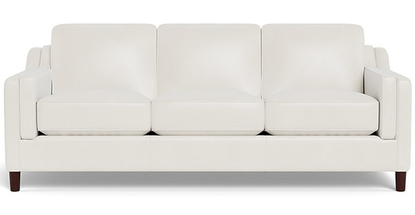 Bella Leather Sofa Collection, Cream White