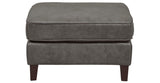 Ashby Leather Sectional Collection, Concord Gray