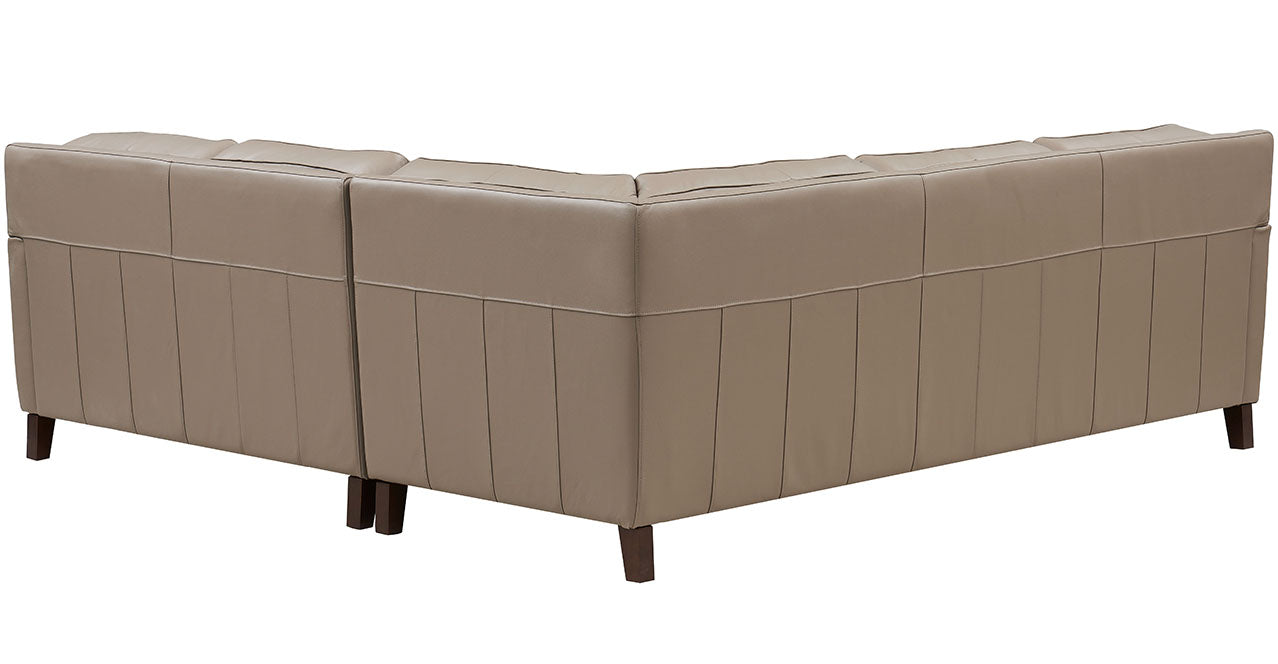 Ashby Leather Sectional Collection