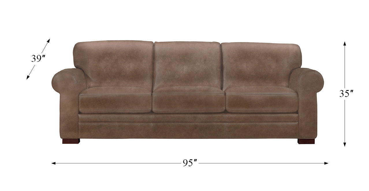 Brookfield Leather Sofa Collection