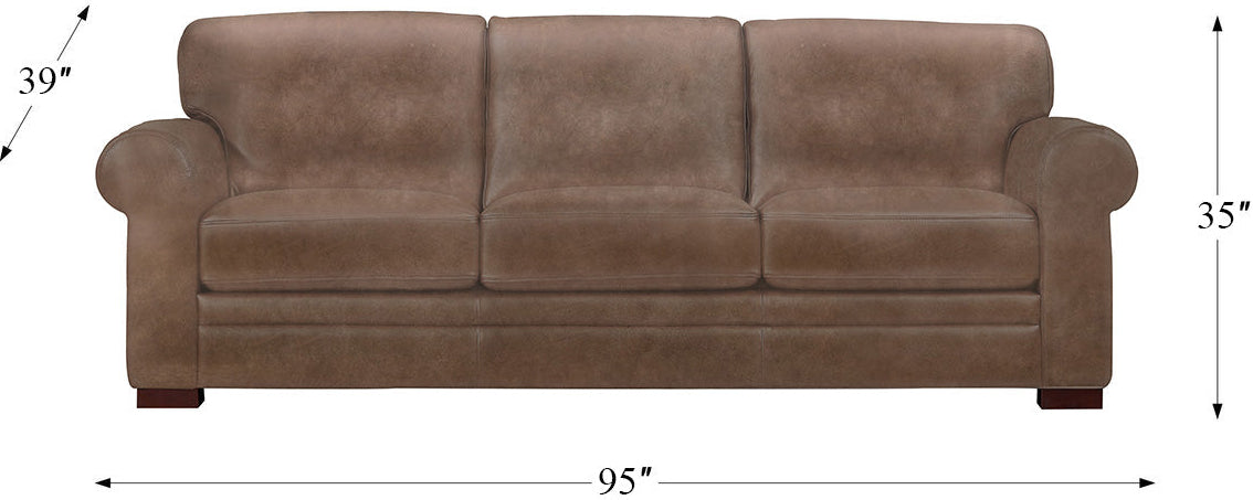 Brookfield Leather Sofa Collection