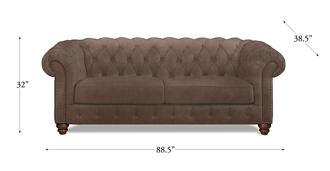 Kingston Waxy Pull-up Leather Sofa Collection