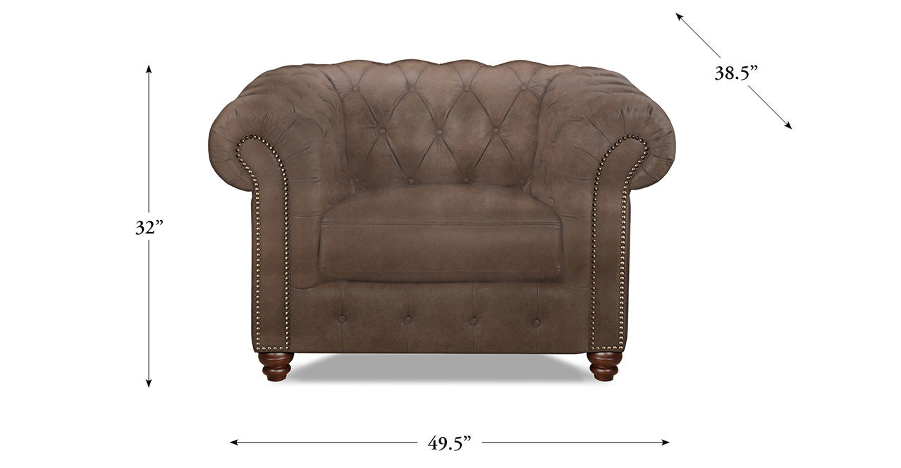 Kingston Waxy Pull-up Leather Sofa Collection